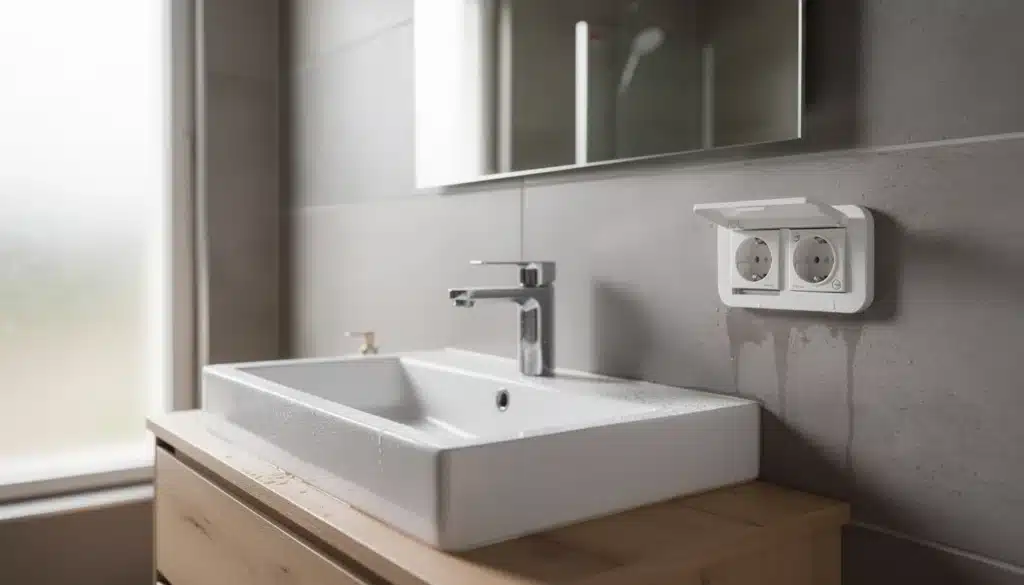 Sécurisation électrique pièces d'eau